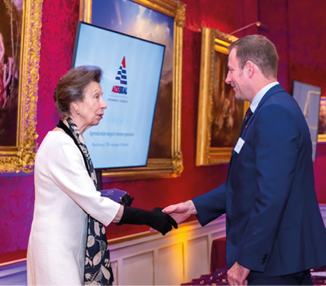 LONDON - UK- 23rd Nov 2023  HRH The Princess Royal attends the City and Guild Foundation Princess Royal Training Awards 2023 at St James s Palace Photo by Ian Jones 